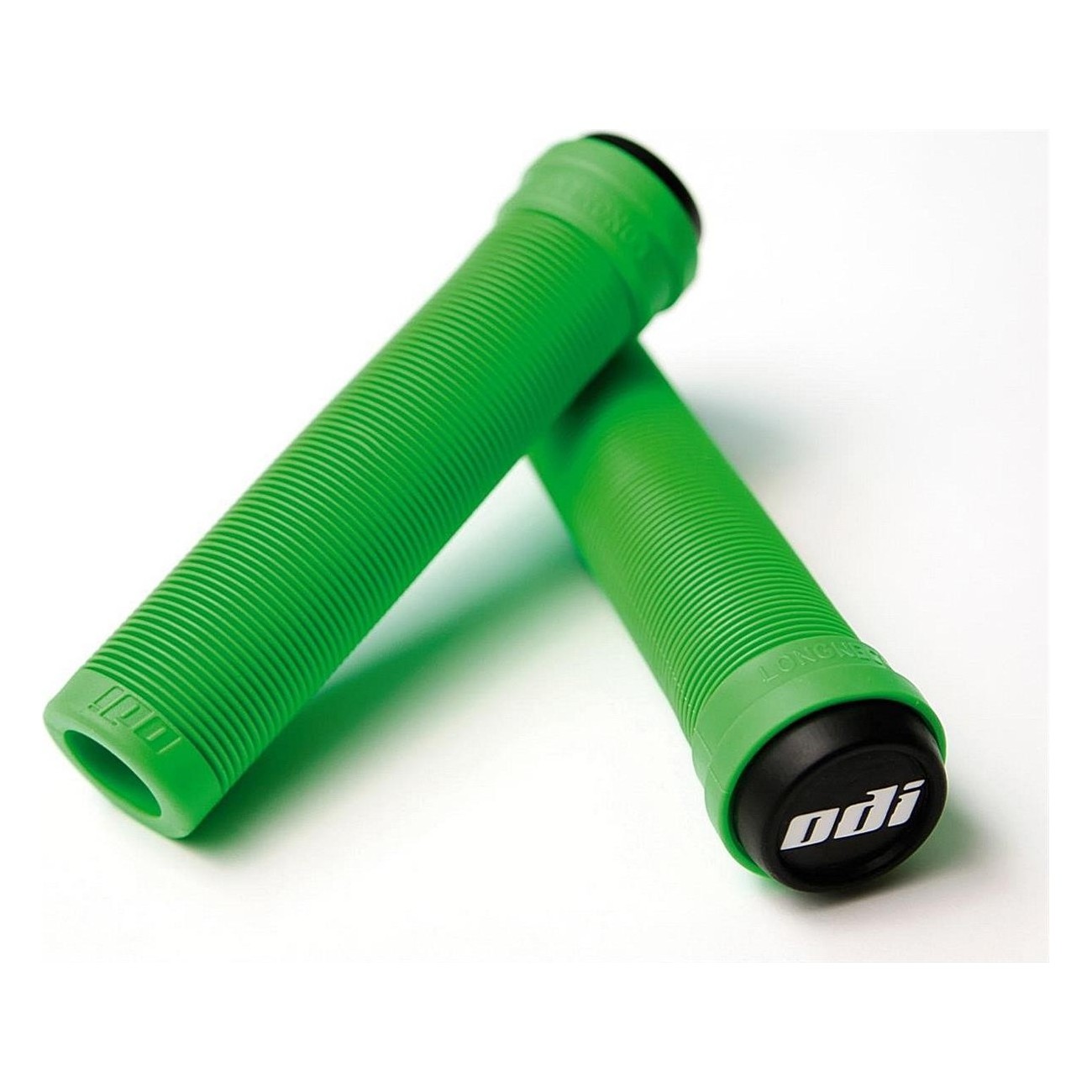 Manopole BMX Longneck SL Senza Flangia Verde Lime 135mm - Comfort e Prestazioni - 1 - Manopole - 0711484169731