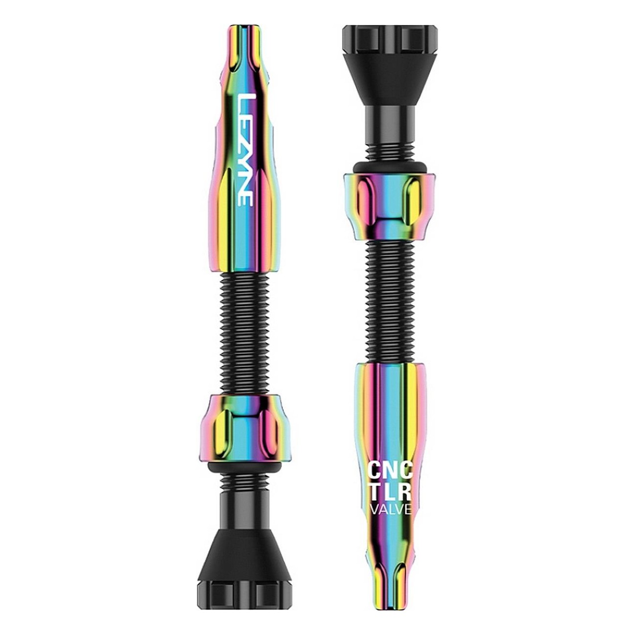 Valve Tubeless Lezyne CNC 44mm en Aluminium Né Métallisé - 1