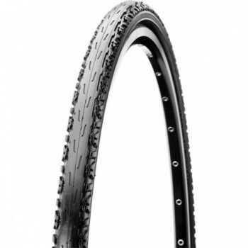 700x35 Black Rigid Tire for City Trekking - 540g, Ideal for Urban Adventures - 1