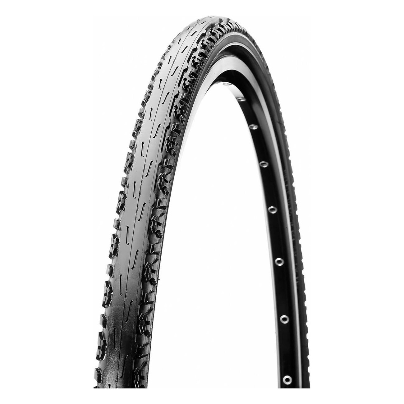 700x35 Black Rigid Tire for City Trekking - 540g, Ideal for Urban Adventures - 1