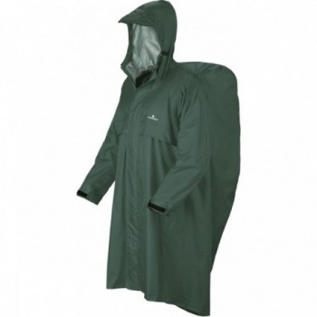 Capa Trekker Impermeable L/XL Verde para Senderismo y Viajes - 1