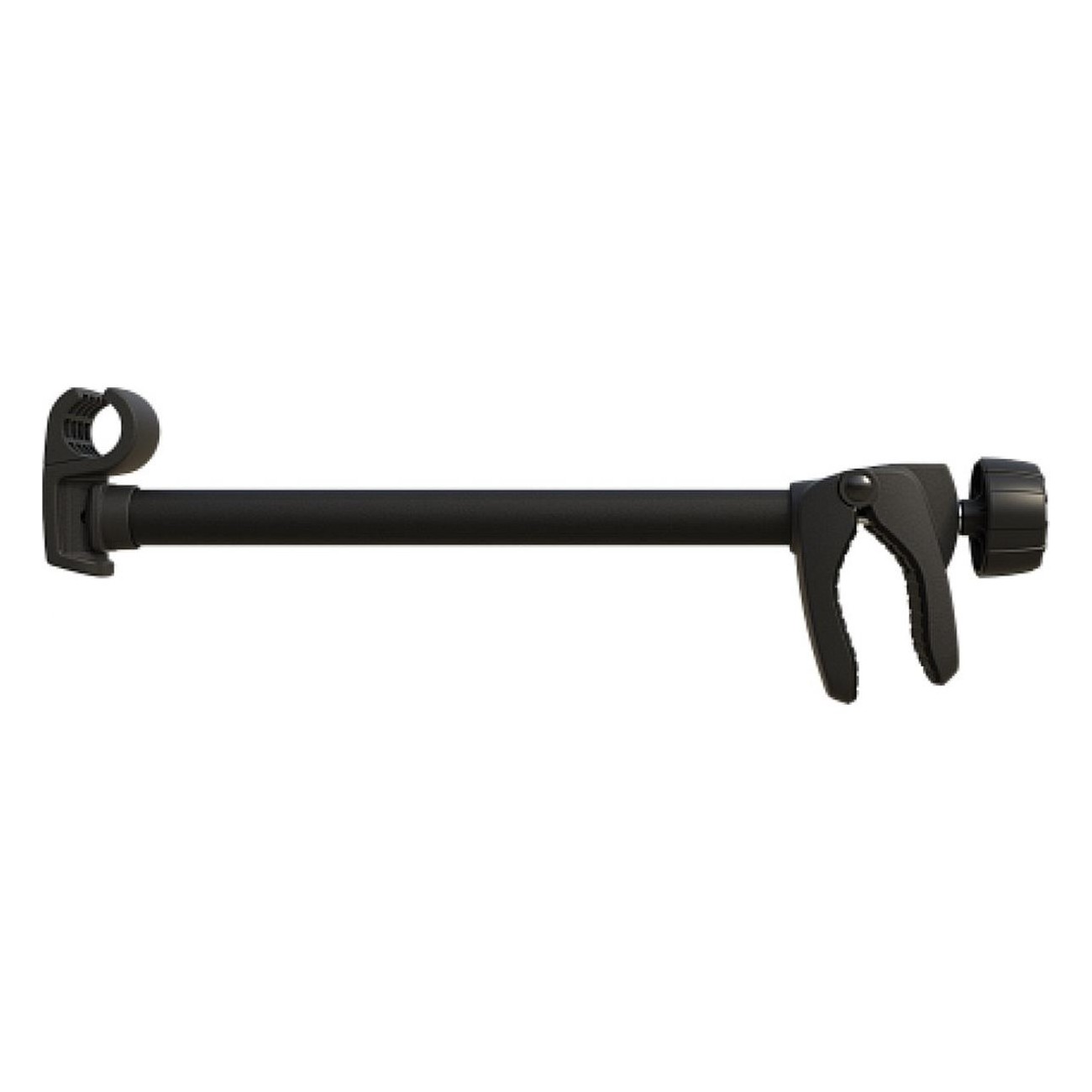 Black Long 3D Arm for Bike Rack - Compatible with Padova, Parma, Siena Models - 1