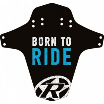 Garde-boue Reverse Born to Ride Noir/Bleu - Montage Avant et Arrière, Léger et Personnalisable pour Vélo - 1