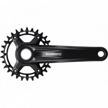 Guarnitura Shimano MT510 MTB 1x12V, 30T, Pedivella 175mm, Colore Nero - 1 - Guarnitura - 4550170618483