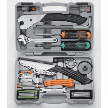 Complete Bicycle Tool Kit with Extractors and Multi-tools - 1