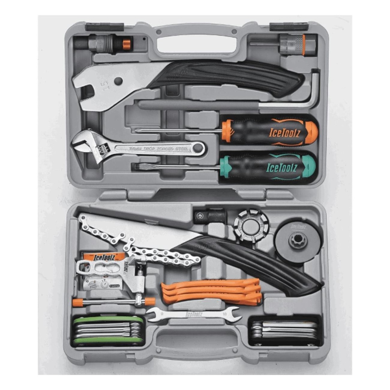 Complete Bicycle Tool Kit with Extractors and Multi-tools - 1