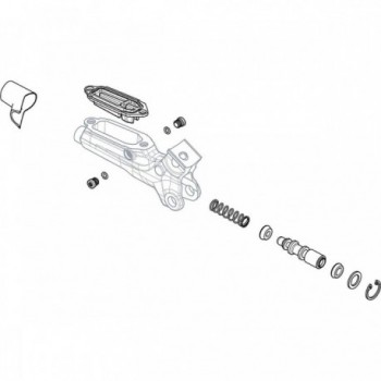 Kit di Manutenzione Interni per Leva Freno a Disco V2 R/RE/DB5 - Compatibile e Ottimale - 2 - Altro - 0710845809293