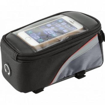 EASY WAY Bike Bag 20x9x11 cm with Integrated Phone Holder and Easy Install - 1