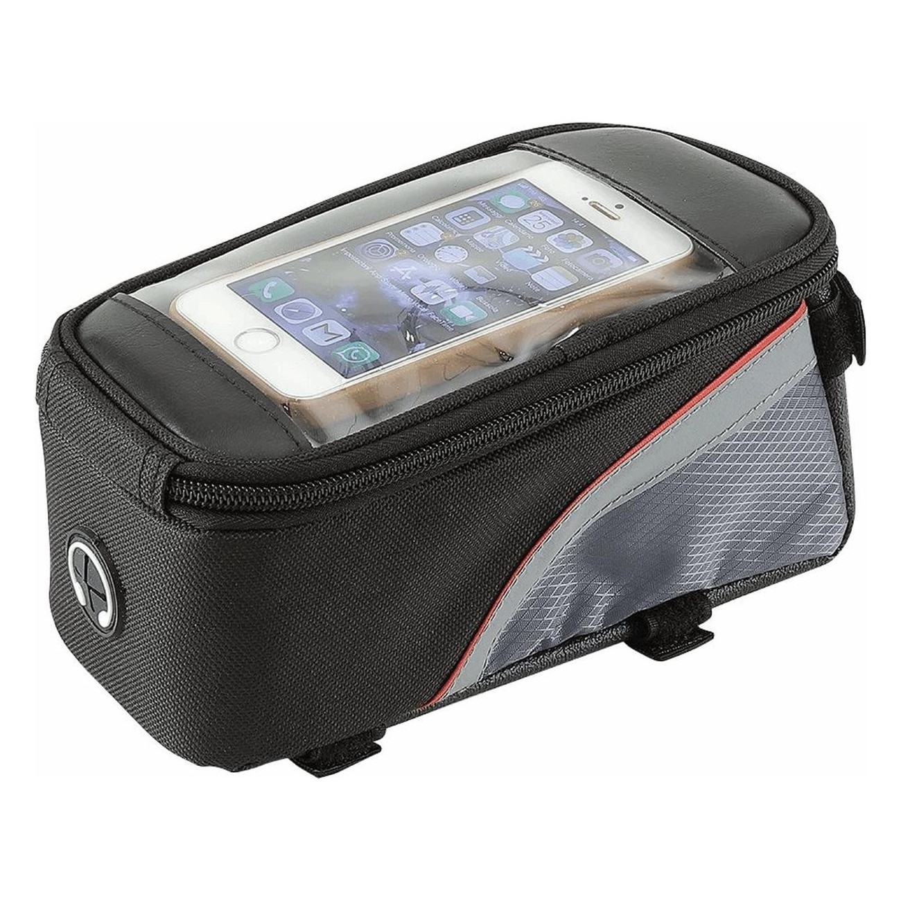 EASY WAY Bike Bag 20x9x11 cm with Integrated Phone Holder and Easy Install - 1