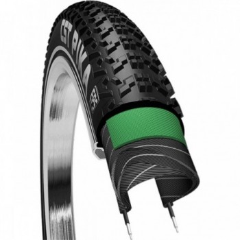 Gravel Tire Pika 700x38 C1894 60 TPI TL Ready Black with Ramp Tread - 1