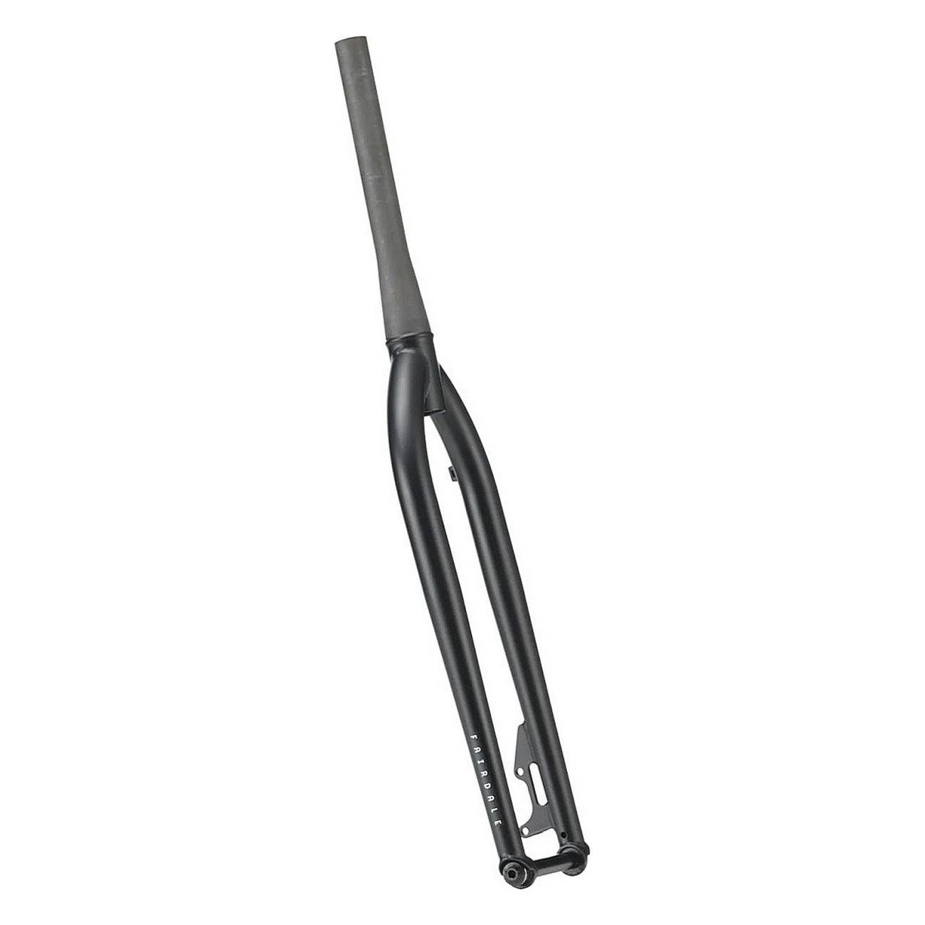 Fourche Fairdale Harraiser DJ 26' Noir Mat en 4130 Chromoly avec Tube Conique - 1