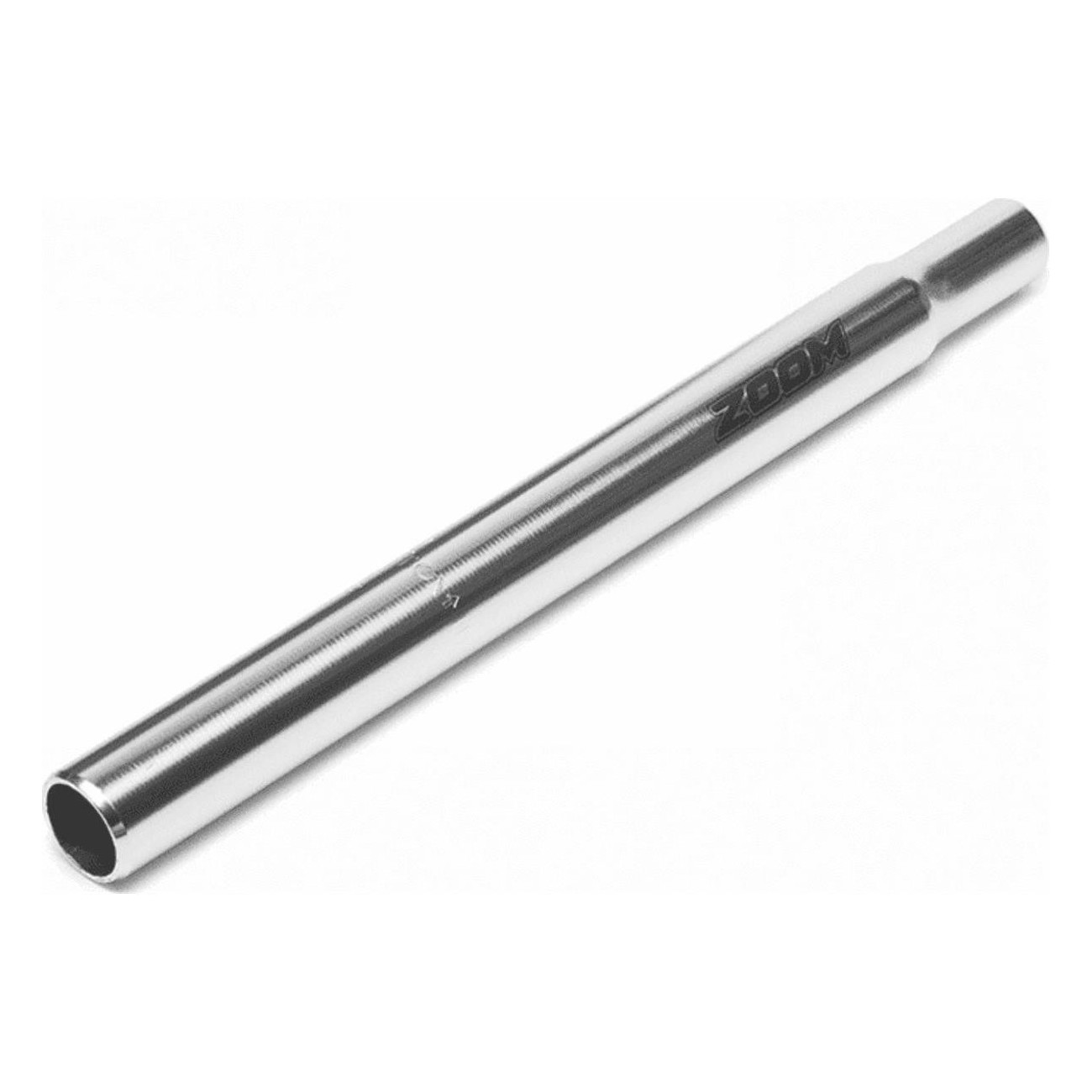 Aluminum Seatpost 27.2mm x 300mm Silver - No Clamp - 1