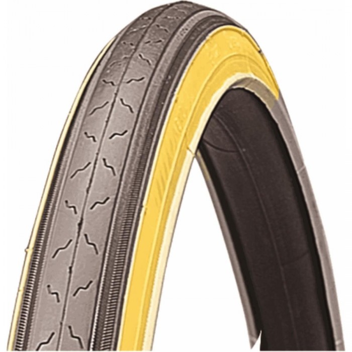 Urban City Tire 700x25 Knobby Brown/Black 22 TPI for Urban Use - 1