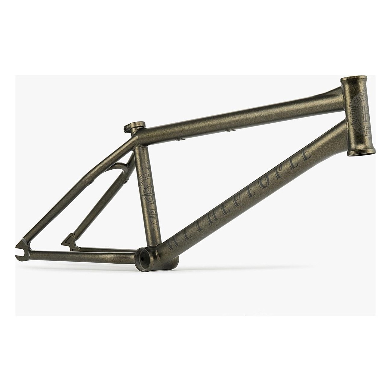 Battleship 21' TT Frame in Matte Bronze - Technical and Durable Road Frame - 1