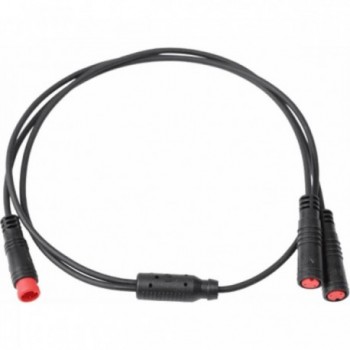 Cable en Y cerrado para frenos Magura MTe/HSe con 2 conectores Higo mini B, 500mm - 1