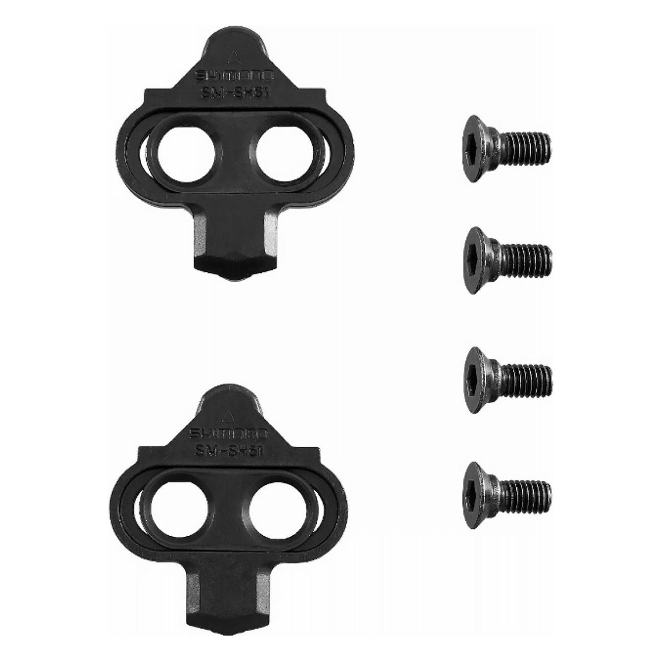 Shimano SPD SM-SH51 Cleats for Offroad Pedals - Unidirectional Release - 1