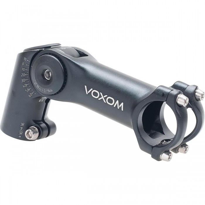 Voxom VB3 120mm Vorbau, kompatibel mit 31,8 mm und 25,4 mm, schwarz - 1