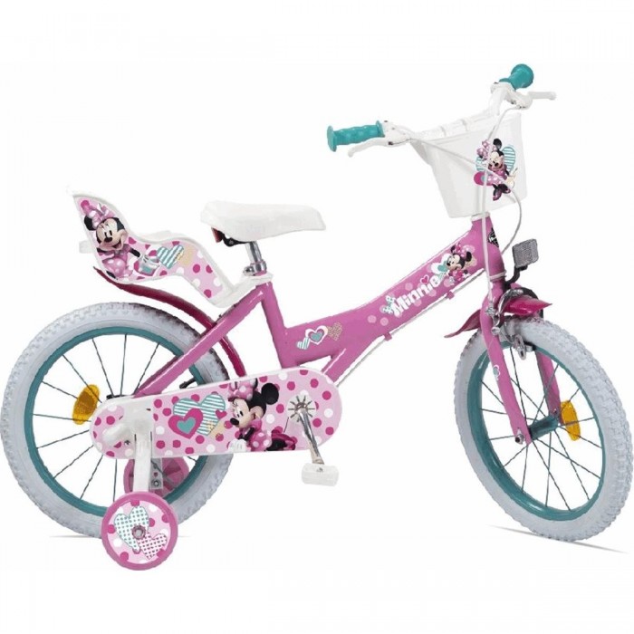 14-Inch Minnie Mouse Kids Bicycle - Disney Design - 1