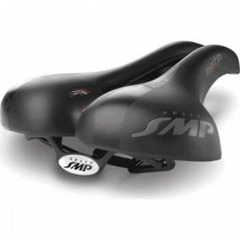 Selle TRK Martin Touring Medium Noir pour Citybike - Confort Élevé et Design Élégant - 1