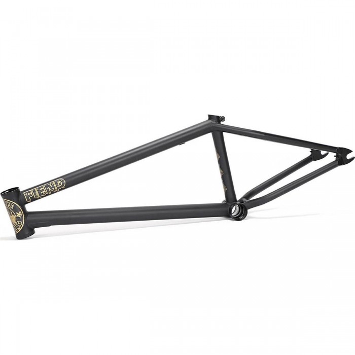 Cuadro BMX Fiend Reynolds V3 21' Negro Mate - Diseño de Garrett Reynolds - 1