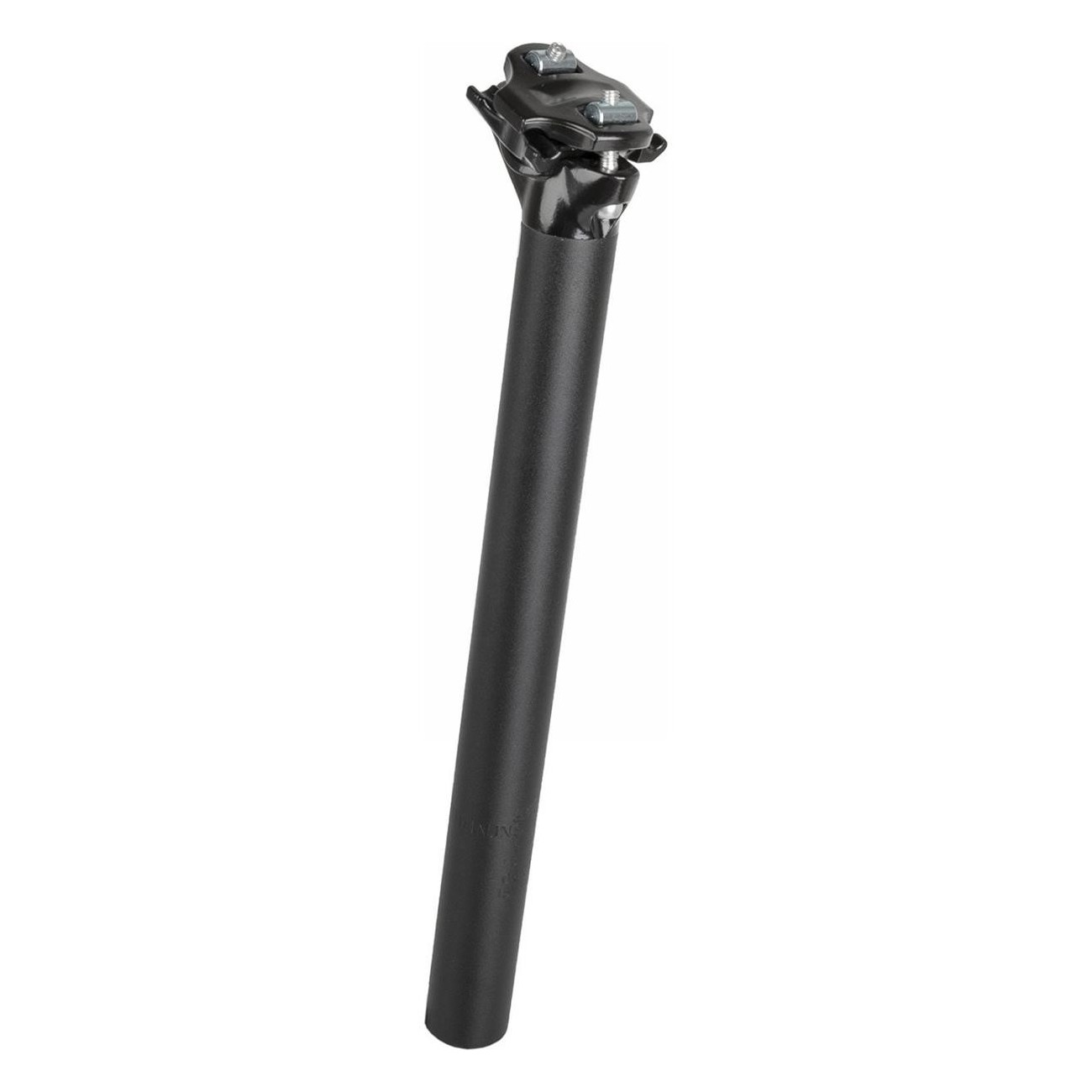 M-Wave SP-M4.1 Black Matte Aluminum Seatpost 30.9x350 mm with Patented Head - 1