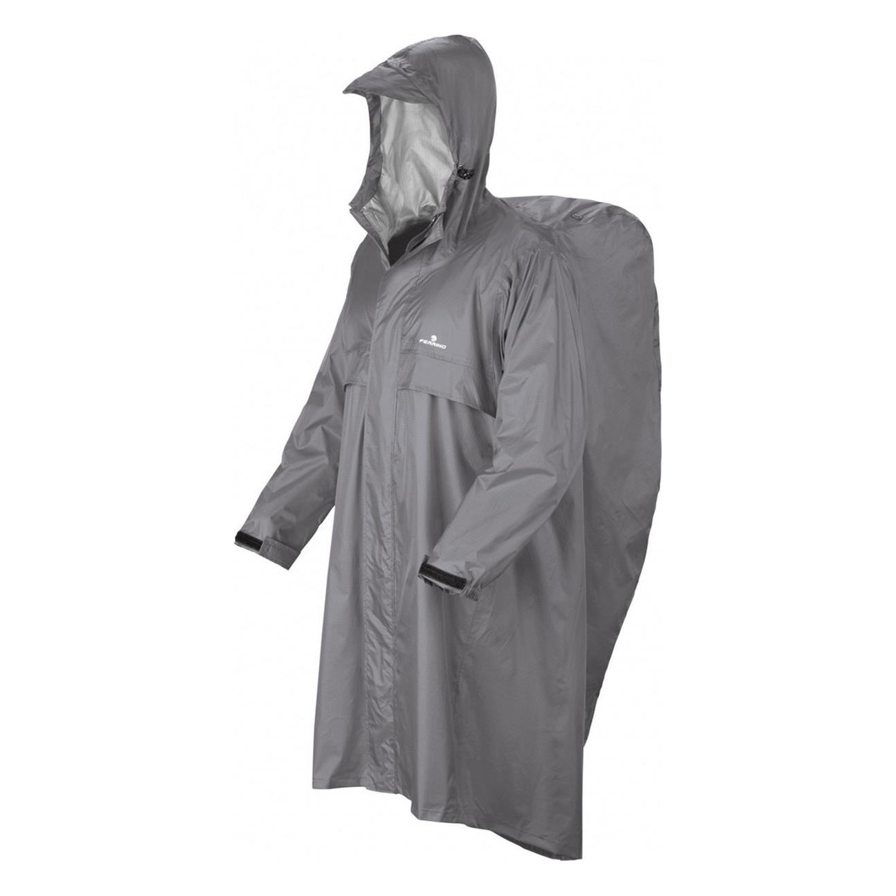 Capa Trekker RP L/XL Gris Claro Impermeable y Cortaviento - 1