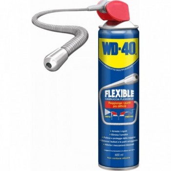 WD-40 Lubrificante Multifunzione 600ml con Cannuccia Flessibile Bi-Spray - 3 - Lubrificanti e olio - 5032227394483