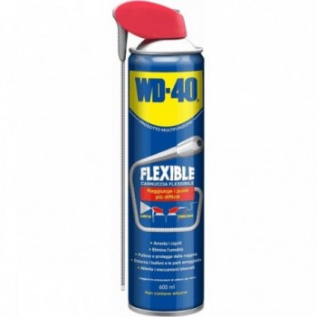 WD-40 Lubrificante Multifunzione 600ml con Cannuccia Flessibile Bi-Spray - 4 - Lubrificanti e olio - 5032227394483