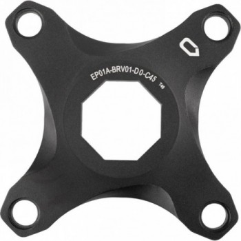 Araña de Aluminio Anodizado Negro para Línea de Cadena 45 mm MV - 1