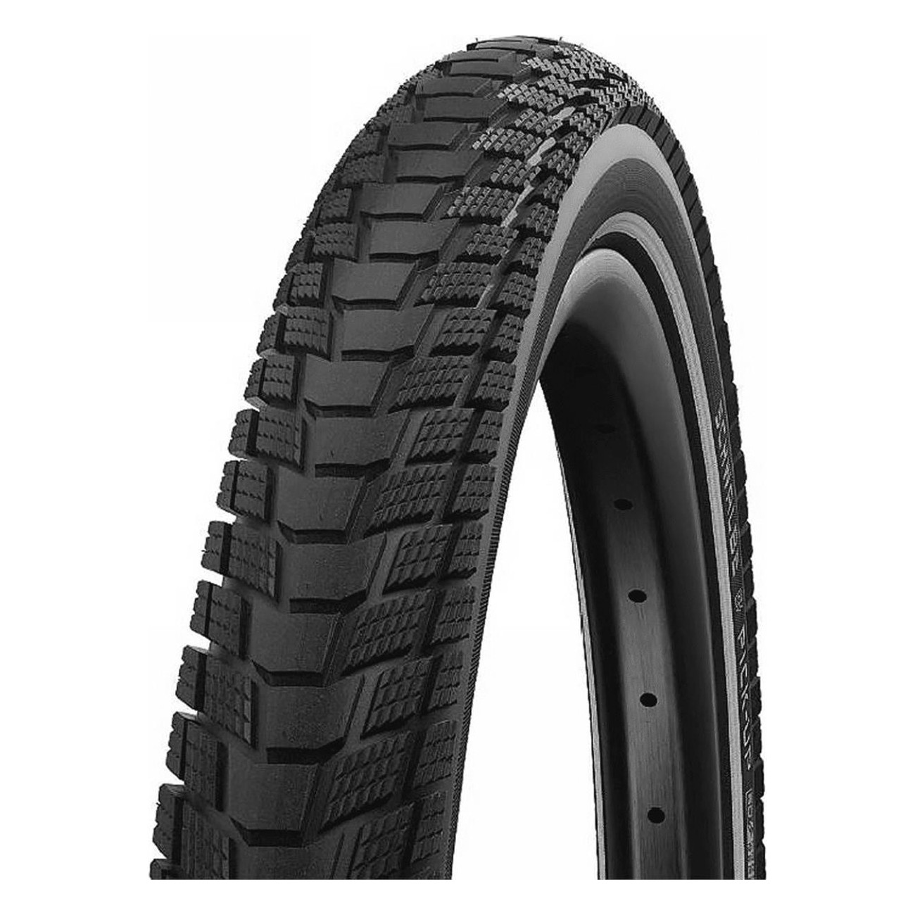 Pneu Schwalbe Pick-Up 24x2.15 Addix-E pour E-Cargo, Certifié ECE-R75 - 1