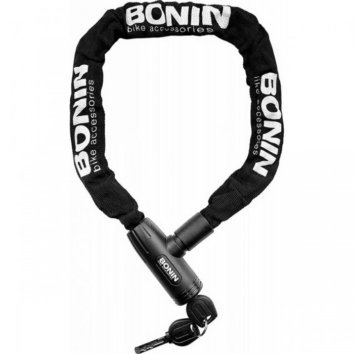 Bonin Chain Lock 6x800 mm with Black Fabric Covering - 1