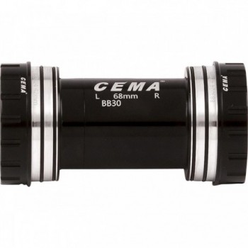 BB30 Interlock Ceramic Bottom Bracket for FSA386/Rotore 30mm, Black - 2