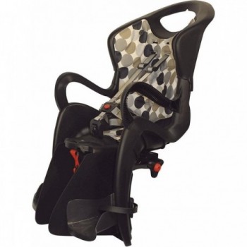 Tiger Rear Seat with Bubbles Frame Mount - Max Load 22kg - 1