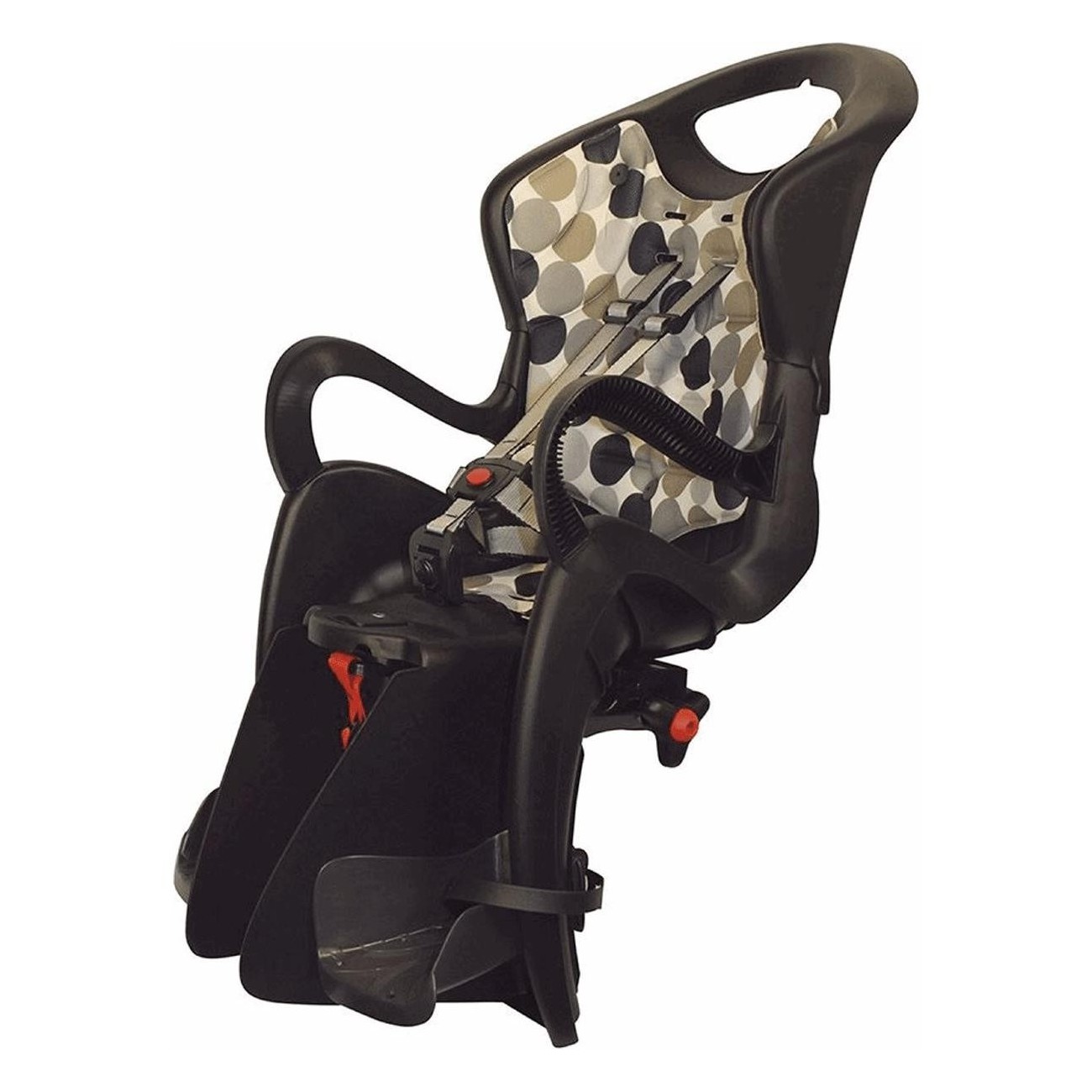 Tiger Rear Seat with Bubbles Frame Mount - Max Load 22kg - 1