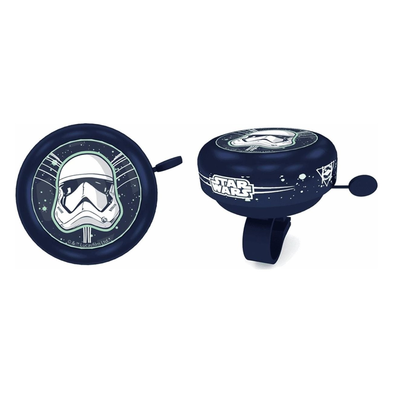 Star Wars Stormtrooper Bike Bell for Kids Ø 55 mm - Pack of 10 Pieces - 1