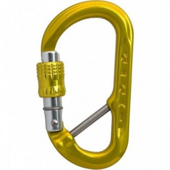 Moschettone XSRE Lock con Barra Captive Lime - Alta Qualità, Versatile e Non-PPE, 10g - 1 - Moschettoni - 5031290226905