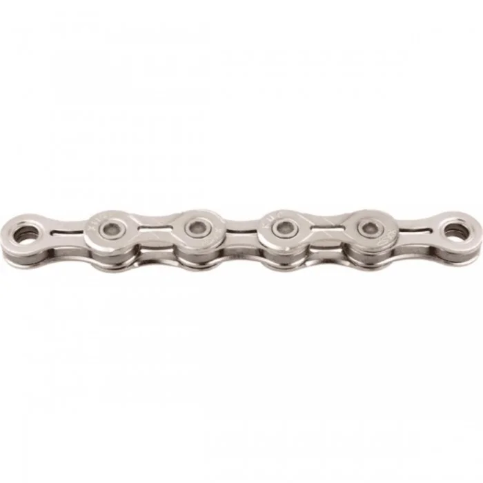 11-Speed X11EL Silver Chain 118 Links with MissingLink & X-Bridge Technology - 1