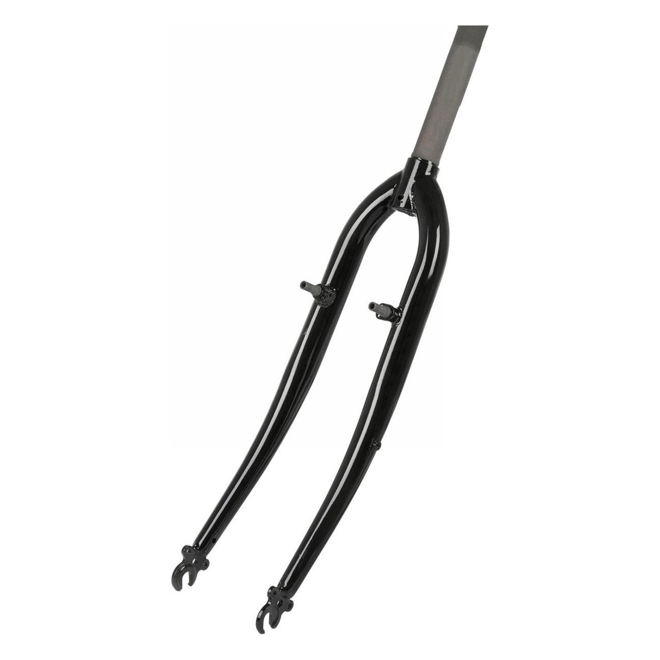 Fourche Trekking 28'' Noire pour Frein à V avec Attaches Low Rider - 1