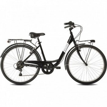 Bicicletta Vicolo 26.2 City L Nero, Taglia S, Ruote 26', Cambio Shimano 6V, Freni V-Brake - 1 - City - 8059796061230