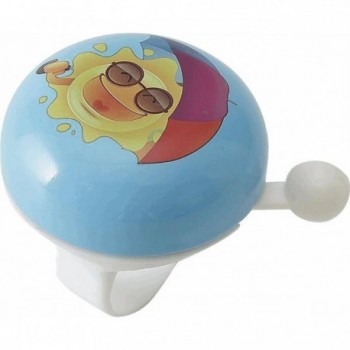 Junior Fantasy Girls Bicycle Bell in Blue Steel, Diameter 52mm - 1