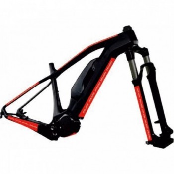 MVTEK Adhesive Frame Protection for E-Bike 150x8 cm - Overlapping Design - 1