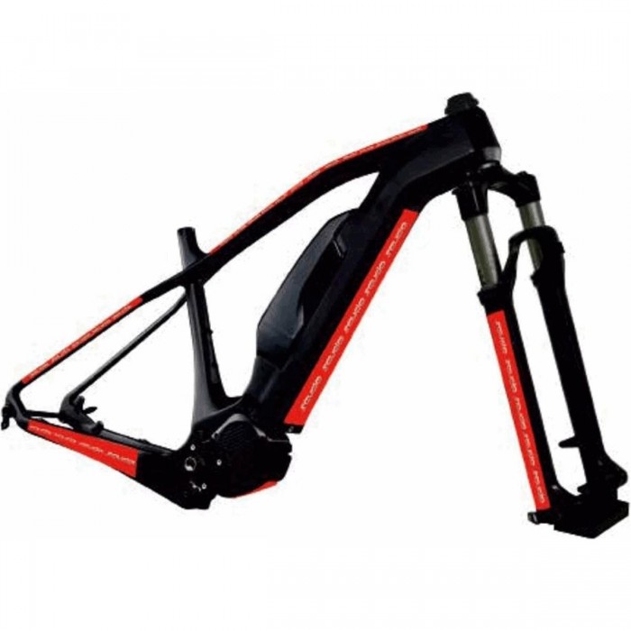 MVTEK Adhesive Frame Protection for E-Bike 150x8 cm - Overlapping Design - 1