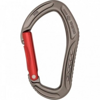 Moschettone Alpha Sport Rosso 46g per Arrampicata - Ergonomico, Resistente e Sicuro - 1 - Moschettoni - 5031290204637