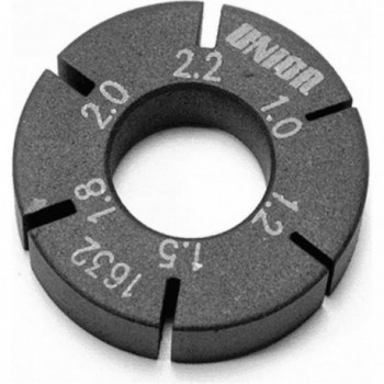 Chiave Tiraraggi Unior per Raggi Piatti - 6 Misure (1.0 mm, 1.2 mm, 1.5 mm, 1.8 mm, 2.0 mm, 2.2 mm) - Strumento Essenziale per M