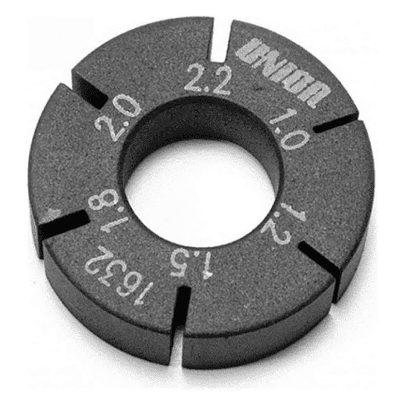 Chiave Tiraraggi Unior per Raggi Piatti - 6 Misure (1.0 mm, 1.2 mm, 1.5 mm, 1.8 mm, 2.0 mm, 2.2 mm) - Strumento Essenziale per M