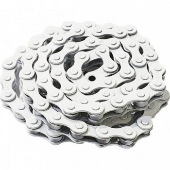 White Bluebird Chain - Reliable and Durable with KMC 510 HX Technology - 1