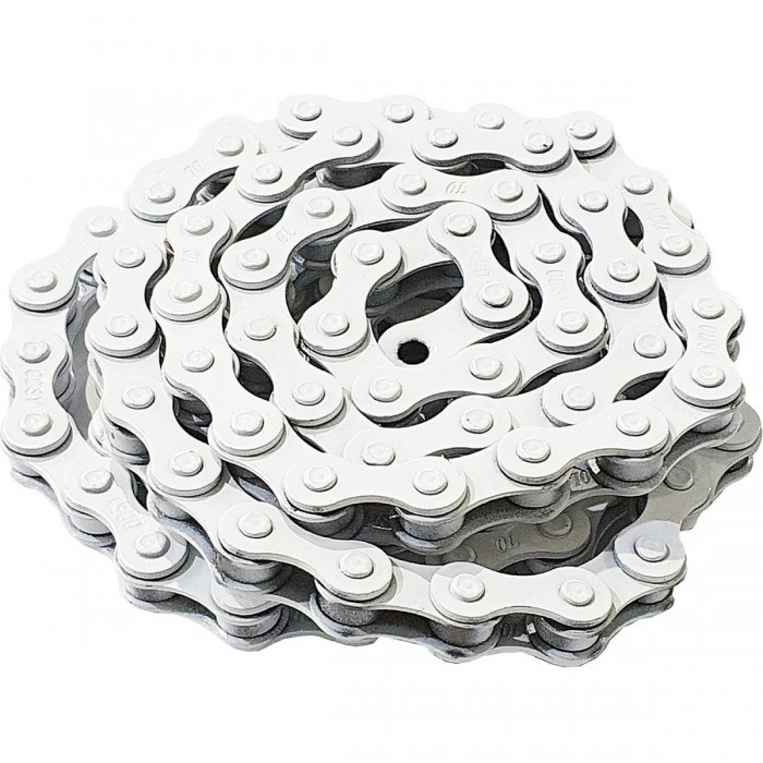 White Bluebird Chain - Reliable and Durable with KMC 510 HX Technology - 1