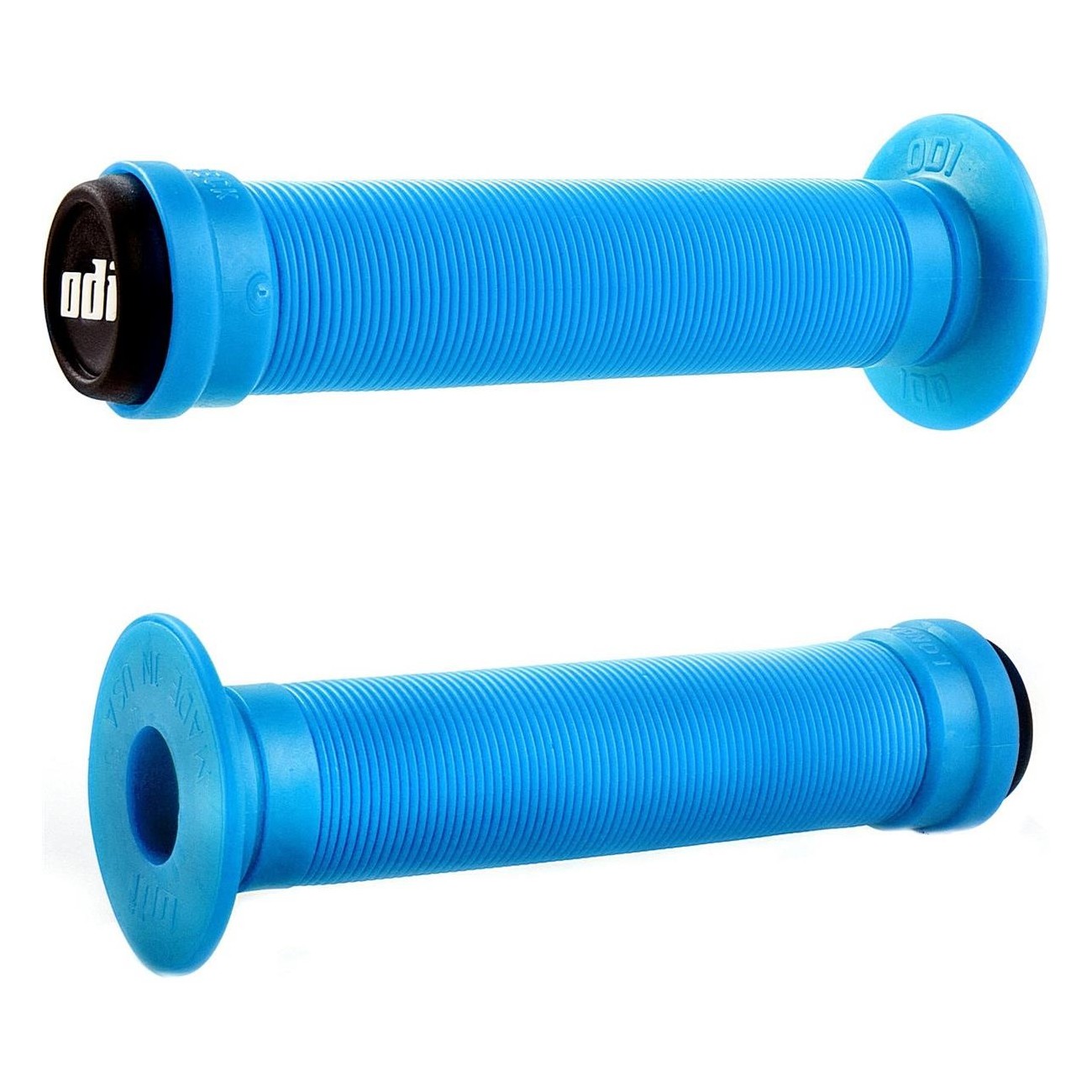 Manopole BMX ODI Longneck ST 143 mm Blu Cielo - Comfort e Durata - 1 - Manopole - 0711484156915