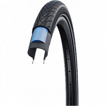 Pneu Schwalbe Marathon Plus 26x2.00 Noir Reflex Rigide pour City Trekking - 1