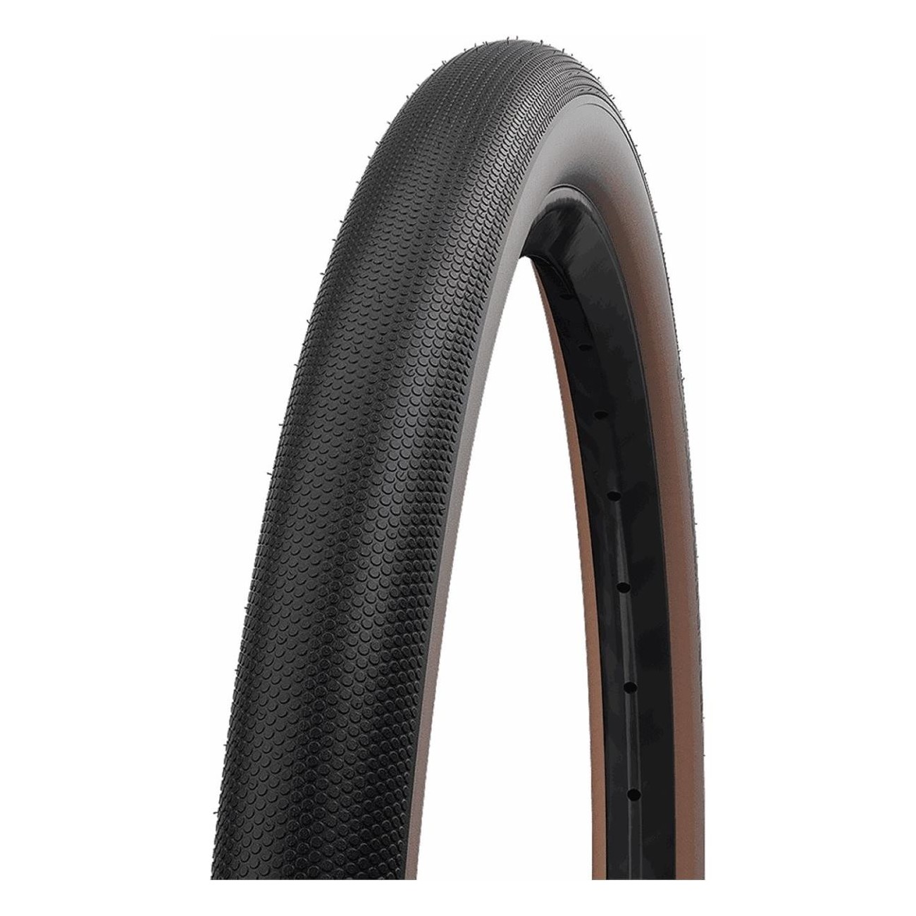 Schwalbe G-One Speed 27.5x2.00 Addix TLE Folding Tire for Gravel, Bronze Skin - 1